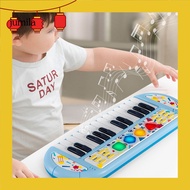 [JU] Children Toy Saxophone Electric Saxophone Kids Musical Saxophone Toy with Light Effects and 8 M