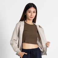 Forest Ladies Interlock Casual Hoodie Women Jacket | Jaket Perempuan - 830123