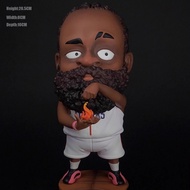 [Premium] Ready Stock M3 Studio NBA Q Version Speed Fleet Beard James Harden 2.0 Statue