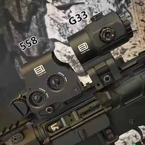 Tactical Eotech G33 G43 G45 Magnifier Scope 551 552 553 558 Red Dot Sight Picatinny Riser Hunting Ri