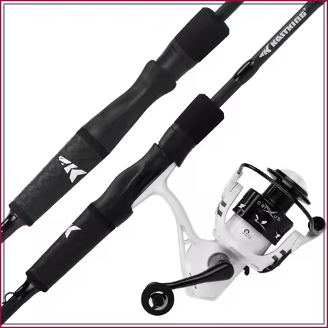 High Performance Spinning & Baitcaster Combo, IM6 Graphite 2Pc Blanks, Zirconium Rings, Lightweight 