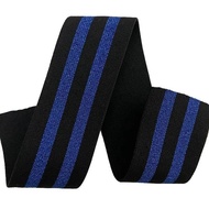 4 to 5 cm Gold Silver Elastic Waistband for Pants Jeans Belts Side Strips Widened Heightened DIY Adj