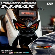 CODE 02 NMAX TURBO MOTORCYCLE HEADLIGHT VARIATION STICKER NEO/ - NMAX TURBO MOTORCYCLE LIGHT STICKER
