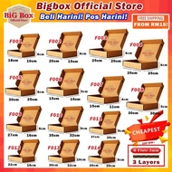 【Pizza Box】Bigbox Packaging Box Gift Box Pizza Box Mail Box Delivery Box Carton Box Parcel Hidden Bo
