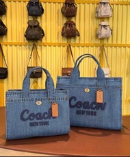 全新保真 COACH蔻馳爆款牛仔托特包 香港順豐到付/智能櫃