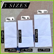 ➔ ─ ➠ Sizes #16-45 Kraft Brown Paper Bag / Brown Supot 100pcs per Pack White Paper Bag White Supot