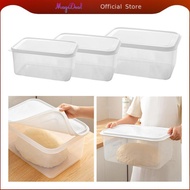 MagiDeal Household Pizza Dough Proofing Box Pizza Dough Tray Vegetable Organizer Transparent with Co