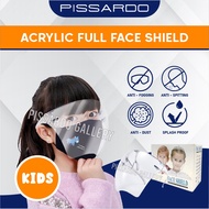 Kids Acrylic Hard Face Shield Protection Isolation Mask Visor Shield Adult Size Hygiene Cover Face S