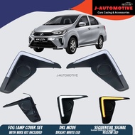 RGB Colourful Perodua Bezza 2020-2026 DRL Daytime Running Light Fog Lamp Daylight LED accessories