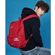 韓版 le coq sportif 法國公雞 紅色牛津布 刺繡釘章 背囊