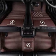 Mercedes Benz C-Class W204(C180,C200,C63) W205(C160,C180,C200,C63)Car Mat Car Carpet Karpet waterproof leather Right hand drive