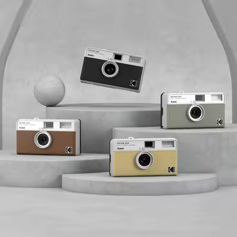 KODAK EKTAR 35mm Film Camera H35N H35 Half Frame Camera Reusable Film Camera With Flash Film Camera 