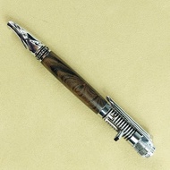 黑柿木機車造型旋轉原子筆 /手工原子筆/KOBE手工筆