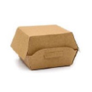 Brown Paper Burger (17.2 x 11 x 7 cm)