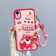 casing iphone xr Cartoon 3D Stickers phone case for iphone xr case cute