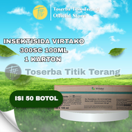 1 Karton Insektisida Virtako 300 SC Kemasan 100ml Untuk Pengendali Hama Isi 50 Botol