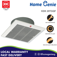 KDK 20cm Ceiling Mounted Ventilating Exhaust Fan 20TGQF | Installation Available | Upgraded Model from 20CQT1