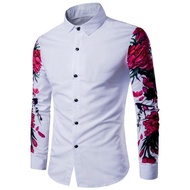 Kurta Viral 2021Murah Men long-sleeved Shirt / Baju Raya Lelaki Kemeja