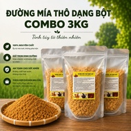 Raw Cane Sugar Powder Combo 3Kg Raw Cane Sugar Pure Powder No Preservatives