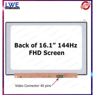 16.1 SLIM 40PIN FHD 144HZ NOBRACKET N161HMA-GAK