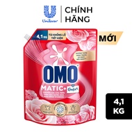 Combo 3 túi Nước giặt OMO Matic túi 4.1kg (bao bì tùy lô nhập hàng)