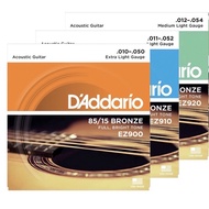 American D'addario Acoustic Guitar Strings EZ900 EZ910 EZ920