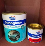 clear danagloss  pu flash clear clear coat danagloss pu pernis anti gores ukuran 1kg