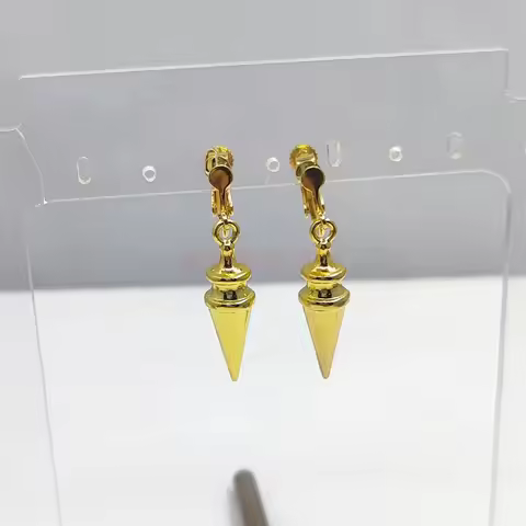 Spy Family Yor Forger Cosplay Zinc Alloy Pendant Earrings Cosplay Accessories