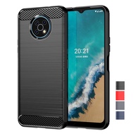 Carbon Fibre Soft Silicon Case for Nokia C32 C110 G50 G60 C300 G22 G21 C31 C22 C12 C21  G20 G11 G10 