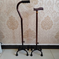 in stock#Crutches Four-Leg Non-Slip Medical Crutches for the Elderly Walking Stick Walking Stick Walking Aids Walking Stick for the Elderly Walking Stick Factory Wholesale2oy