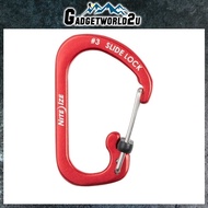 Nite Ize SlideLock Carabiner Aluminium #3 (Red) CSLA3-10-R6