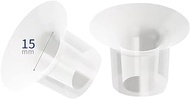 Begical Flange Inserts 15mm for Freemie 25 mm Collection Cup/Spectra cacacup 24mm Breast Pump Shields/Flanges. Reduce Tunnel Down to 15 mm