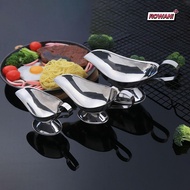 ROWAN1 Serving Boat Restaurant 3 oz 8 oz Metal Sauce Cups