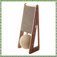 (GMXZ) Cat Scratching Board Tripod Type Detachable Scratching Post Grinding Claw Pet Supplies