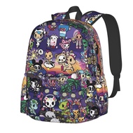 Tokidoki Lightweight School Bags Travel Laptop Backpacks Men Women Travel Bags College Backpacks