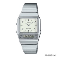 Casio Standard นาฬิกาข้อมือผู้ชาย สายสเตนเลสสตีล รุ่น AQ-800AQ-800EAQ-800EG AQ-800EC AQ-800ECGG