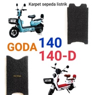 Karpet sepeda motor listrik GODA 140 dan GODA 1400D