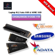 MIX BRAND & USED SSD M.2sata SSD NVME 128GB/256GB/512GB/1TB
