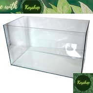(FIRE)Beautiful glass pond, cheap glass pond, aquarium, fish pond 30x20x20 (V)