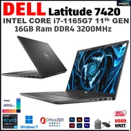 Dell Latitude 7420 Intel Core i7-1165G7 (vPro) 16GB RAM 512GB SSD up to 1TB M.2 NVMe PCIe SSD 14-inc