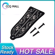 Guitar Truss Rod Cover GR34 Truss Rod Shape Case for Electric Guitar Les Paul Epiphone (Black)