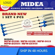 MFW-855M / MFW-955M / MFW-901S / MFW-EC850 / MFW-EC950 MIDEA Washing Machine Absorber (DAMPER) Suspe