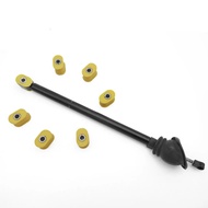 1-4Pcs Car Door Brake Hinge Check Strap Replacement Durable Rubber Bush Bushings For BMW 7 Series E6