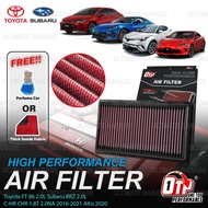 OTPerformance Air Filter Toyota FT 86 2.0L Subaru BRZ 2.0L C-HR CHR 1.8T 2.0NA 2016-2021 Altis 2020 