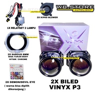 PAKET BILED VINYX P3 50WATT PURPLE LENS 25 INCH BILED VINYX