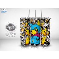 Pikachu Anime Tumbler 20oz