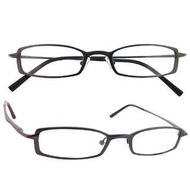 ❄ Optical Eyeglass Frame - Stylish UNISEX Fullrim TITANIUM w/ MonoBLOCK FLEX Hinge 全鈦金屬框眼鏡架 [ e15-G012_dl ] HCCX