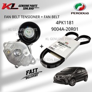 PERODUA FAN BELT+FAN BELT TENSIONER MYVI D20N 1.5 9004A-20R01 4PK1181+16620-0Y061