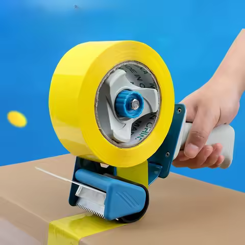 Carton Sealer Transparent Tape Large Roll Cutter Tape Holder Sealer Carton Sealer Packing Machine