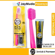 Zp ZennLab & Pharmasen On The Go Pack Travel Kit Toothbrush Toothpaste Set Travel Pack Set Perjalana